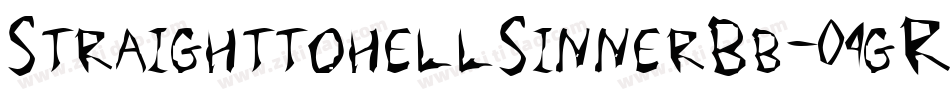 StraighttohellSinnerBb-04gR字体转换