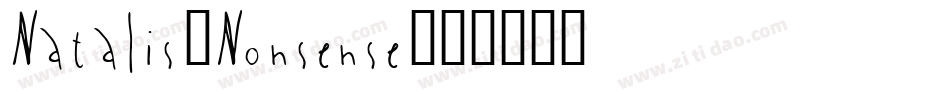 Natalis-Nonsense字体转换