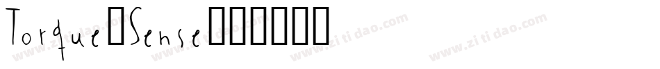 Torque-Sense字体转换