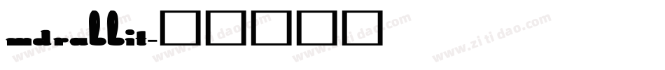 MDRABBIT字体转换