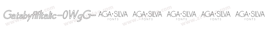 GatsbyflfItalic-0WgG字体转换