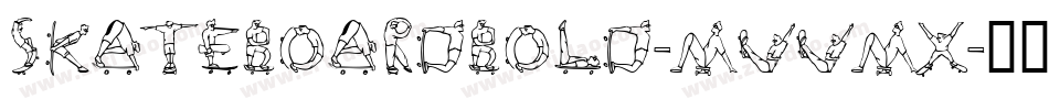 SkateboardBold-MVVMx字体转换
