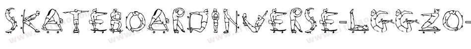 SkateboardInverse-lggz0字体转换