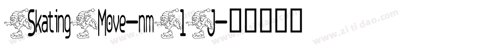 SkatingMove-nm1J字体转换