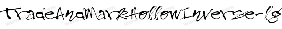 TradeAndMarkHollowInverse-lg9a0字体转换 TradeAndMarkHollowInverse-lg9a0字体转换
