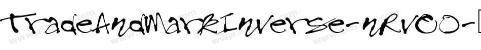 TradeAndMarkInverse-nRvO0字体转换