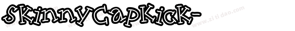 SkinnyCapKick字体转换