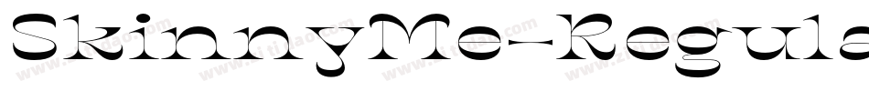 SkinnyMe-Regular字体转换