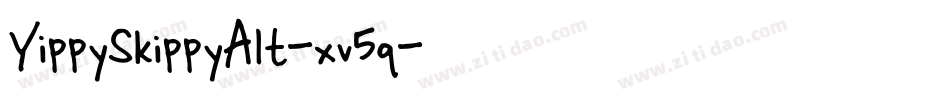 YippySkippyAlt-xv5q字体转换