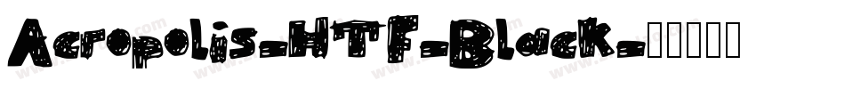 Acropolis-HTF-Black字体转换