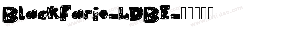 BlackFario-LDBE字体转换