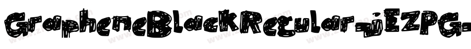GrapheneBlackRegular-jEZPG字体转换