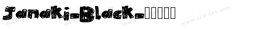 Janaki-Black字体转换