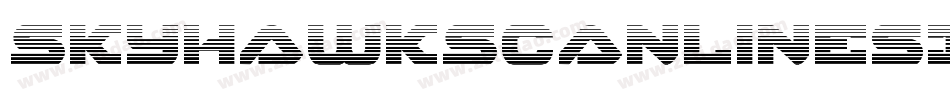 SkyhawkScanlinesItalic-XxYG字体转换 SkyhawkScanlinesItalic-XxYG字体转换