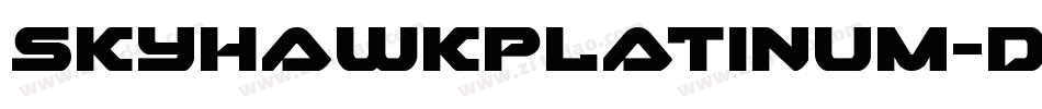 SkyhawkPlatinum-dRGZ字体转换