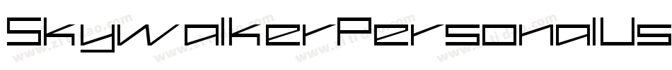 SkywalkerPersonalUse-gxB3Y字体转换