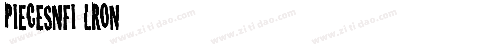 PiecesNfi-LrOn字体转换