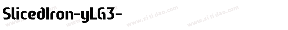 SlicedIron-yLG3字体转换