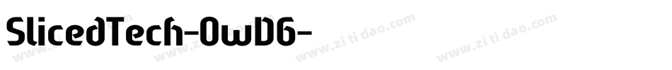 SlicedTech-OwD6字体转换
