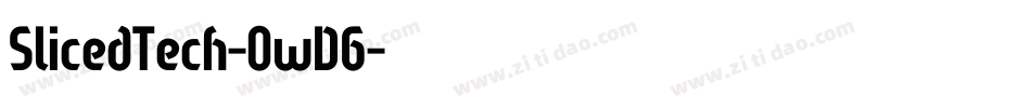 SlicedTech-OwD6字体转换