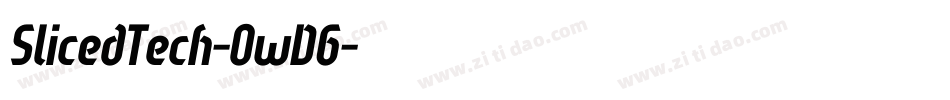 SlicedTech-OwD6字体转换