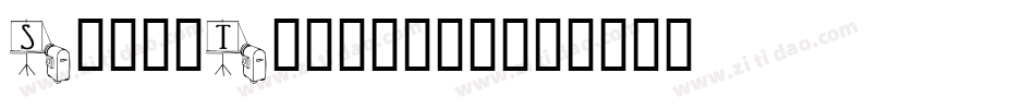 SlideTownsoul字体转换