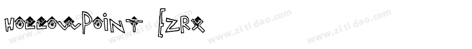HollowPoint-ezrx字体转换