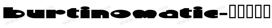 Burtinomatic字体转换