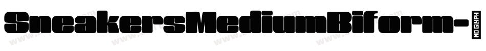 SneakersMediumBiform字体转换