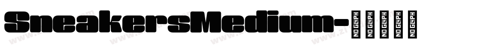 SneakersMedium字体转换