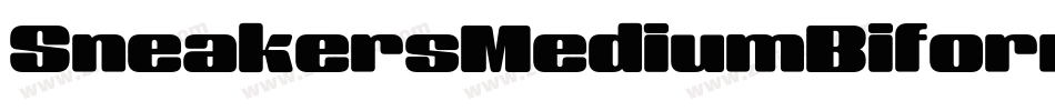 SneakersMediumBiform字体转换