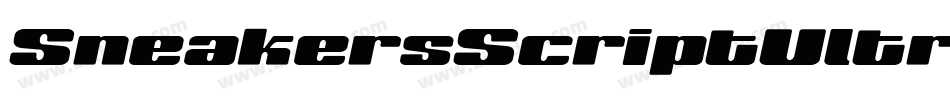 SneakersScriptUltraWide字体转换