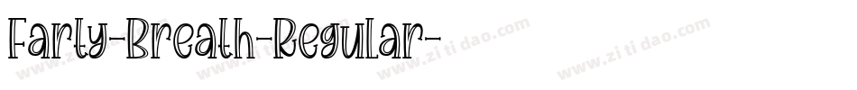 Farty-Breath-Regular字体转换
