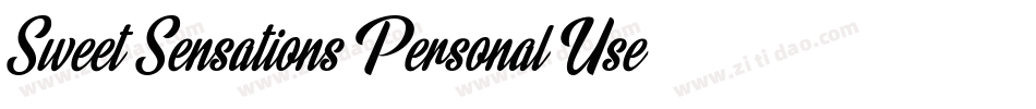 Sweet-Sensations-Personal-Use-1字体转换