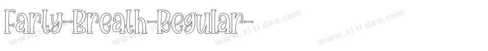 Farty-Breath-Regular字体转换