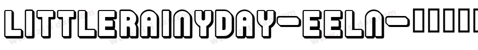LittleRainyDay-EELn字体转换
