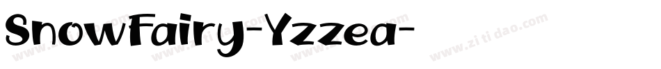 SnowFairy-Yzzea字体转换