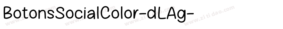 BotonsSocialColor-dLAg字体转换