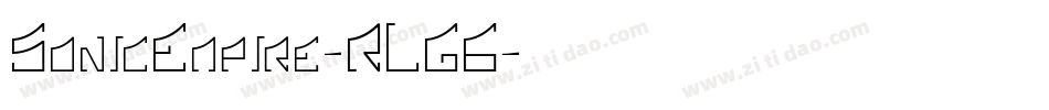 SonicEmpire-RLG6字体转换