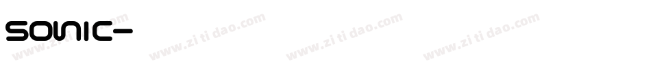 sonic字体转换