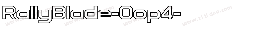 RallyBlade-Oop4字体转换