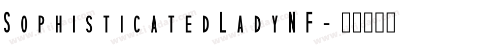 SophisticatedLadyNF字体转换