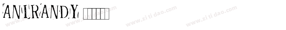 AniRandy字体转换