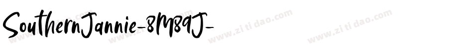 SouthernJannie-8M89J字体转换