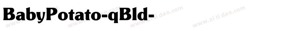 BabyPotato-qBld字体转换