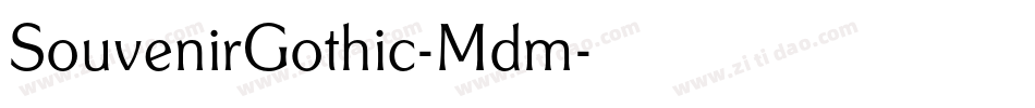 SouvenirGothic-Mdm字体转换