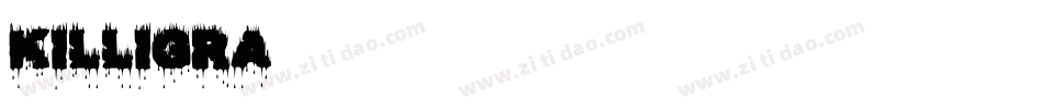 KILLIGRA字体转换