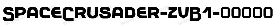 SpaceCrusader-zvB1字体转换
