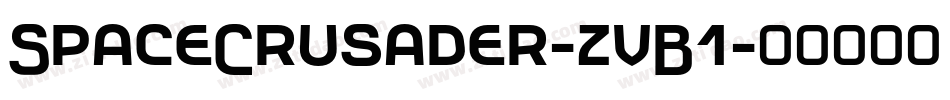 SpaceCrusader-zvB1字体转换