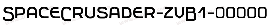 SpaceCrusader-zvB1字体转换